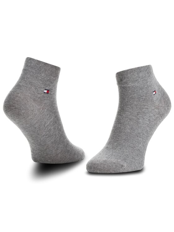 Tommy Hilfiger Tommy Hilfiger 2er-Set niedrige Herrensocken 342025001 Grau