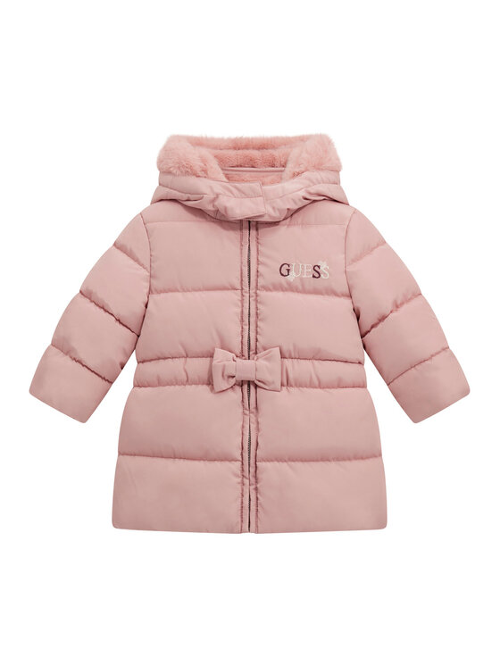 Guess Guess Žieminė striukė A5BL02 WB240 Rožinė Regular Fit