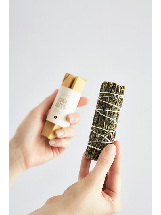 Moonholi Moonholi Kadzidło PALO SANTO i LAWENDA Zielony