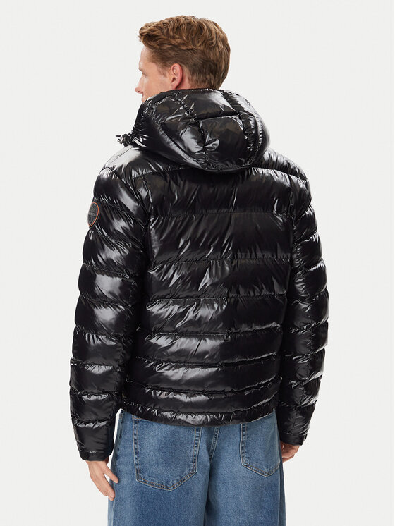 Napapijri Napapijri Зимова куртка A-Terez Shiny NP0A8AO2 Чорний Regular Fit
