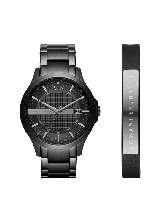 Armani Exchange Armani Exchange Pulkstenis Hampton AX7101 Melns