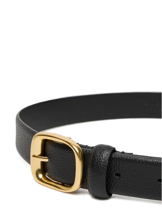 Calvin Klein Calvin Klein Ženski remen Chuncky Bukle Caviar LV04F7023G Crna