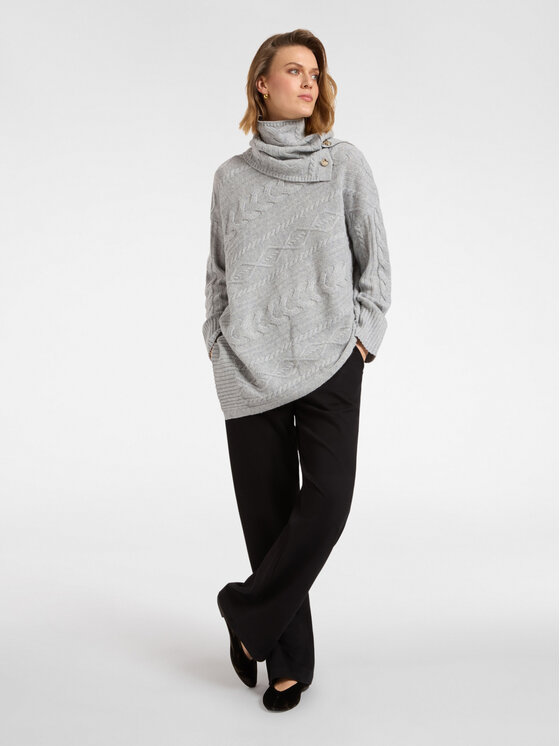 Elena Mirò Elena Mirò Maglione M421Z000549N003 Grigio Regular Fit