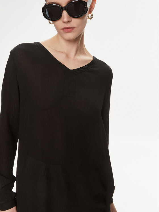 Kaffe Kaffe Tunica Amber 501038 Nero Regular Fit