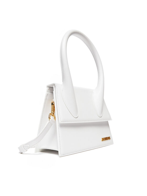 JACQUEMUS JACQUEMUS Geantă Le Grand Chiquioto 213BA003 Alb