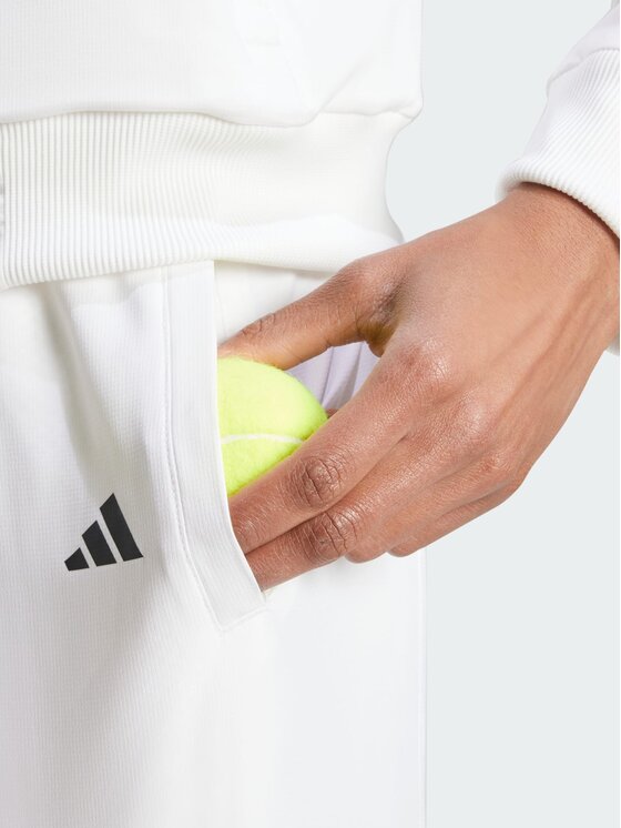 adidas adidas Spodnie dresowe Tennis Walk-On Biały Regular Fit