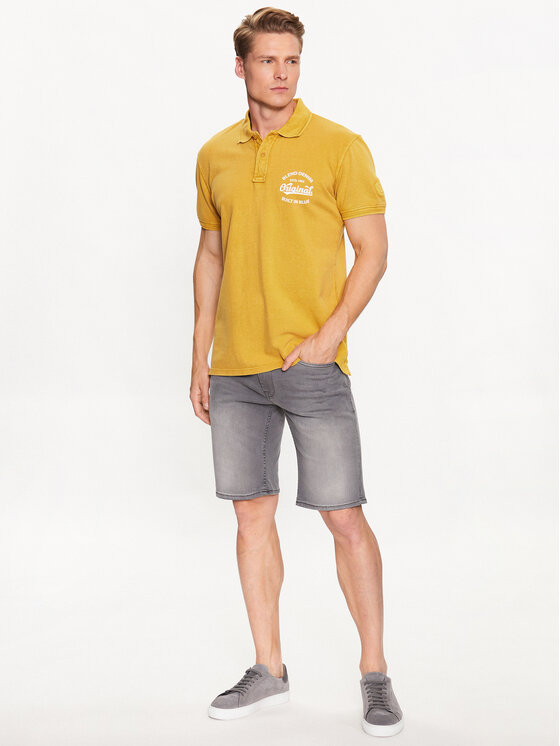 Polo 20715182 Giallo Regular Fit