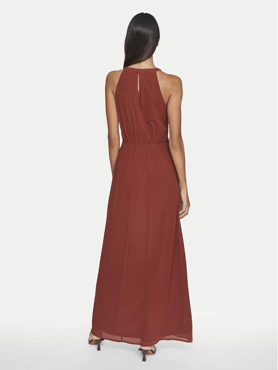Vila Vila Abito da sera Milina 14052647 Marrone Regular Fit