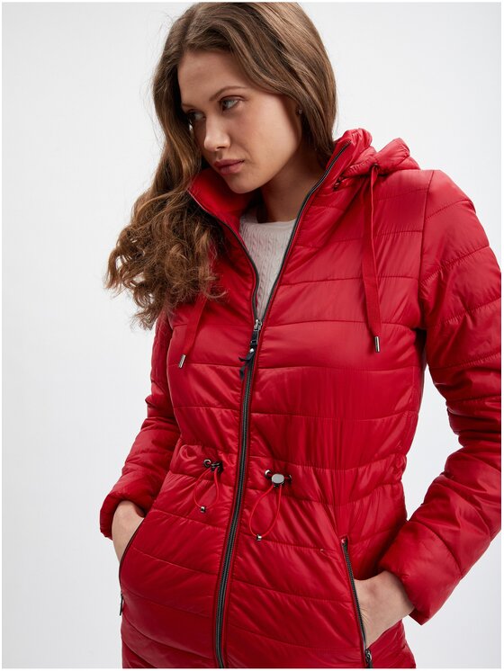 Orsay Orsay Trencz 807017-326000__42 Czerwony Regular Fit