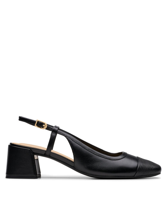 Clarks Sandały Nyta45 Sling 26181320 Czarny