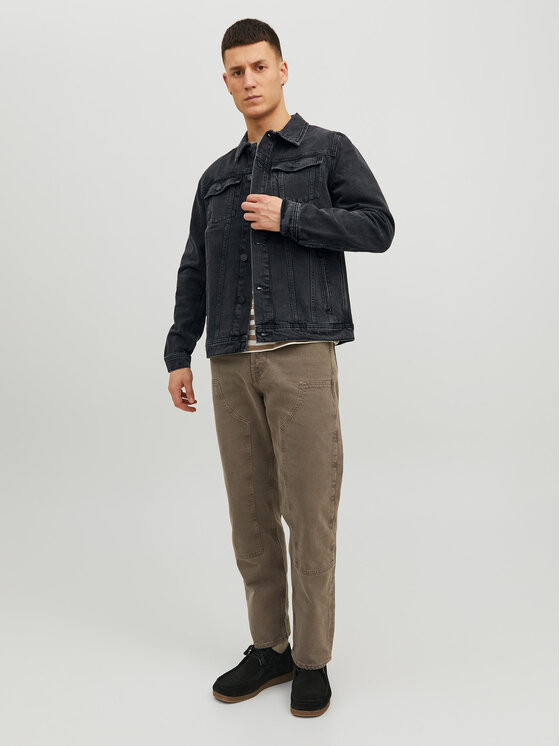 Jack & Jones Jack & Jones Džínsová bunda Jean 12223613 Čierna Regular Fit