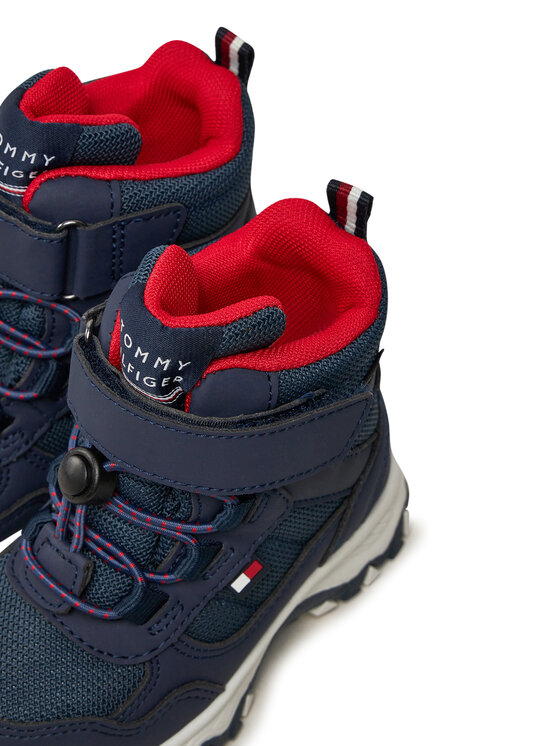Tommy Hilfiger Tommy Hilfiger Hótaposó Fur Boot T1X5-33710-1492 M Sötétkék