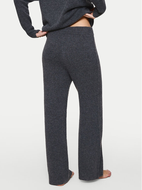 Triumph Triumph Hlače iz tkanine Amourette Cozy 10225058 Siva Regular Fit