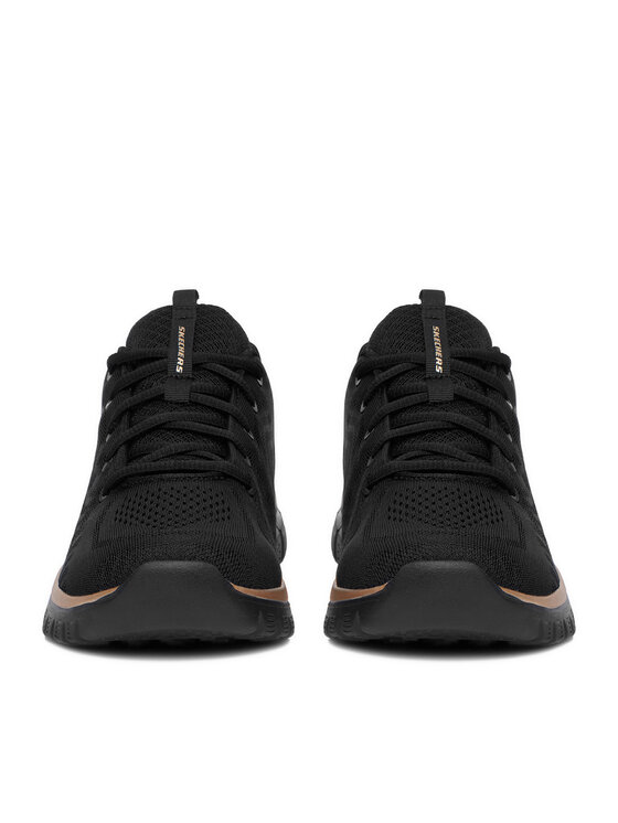 Skechers Skechers Снікерcи CEO-GRACEFUL 12615 BKRG Чорний