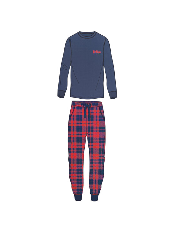 Lee Cooper Lee Cooper Bluza 2025 Granatowy Comfortable Fit