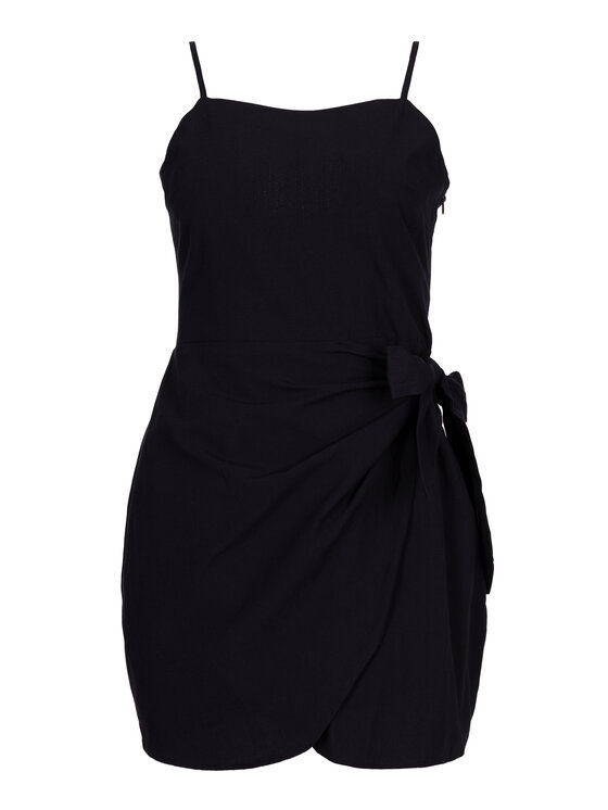 LAURELLA LAURELLA Sukienka letnia 4SS065 Czarny Regular Fit