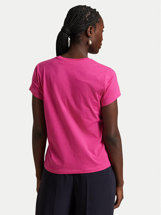 Polo Ralph Lauren Polo Ralph Lauren T-krekls 211898698031 Rozā Regular Fit