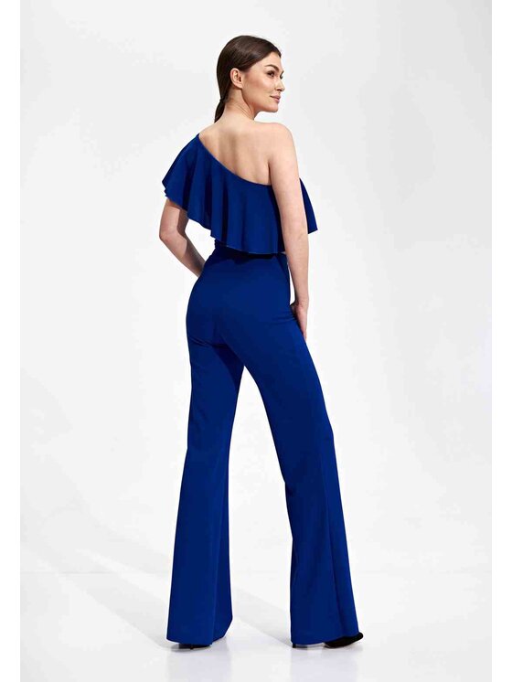 FIGL FIGL Blúzka M875 Modrá Regular Fit