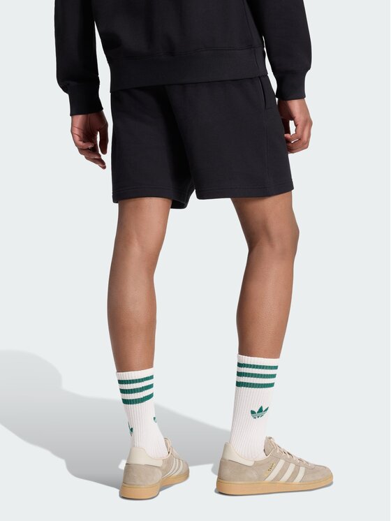 adidas adidas Szorty materiałowe 164781 Czarny Regular Fit