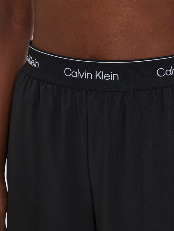 Calvin Klein Performance Calvin Klein Performance Долнище анцуг 00GWF4P606 Черен Wide Leg