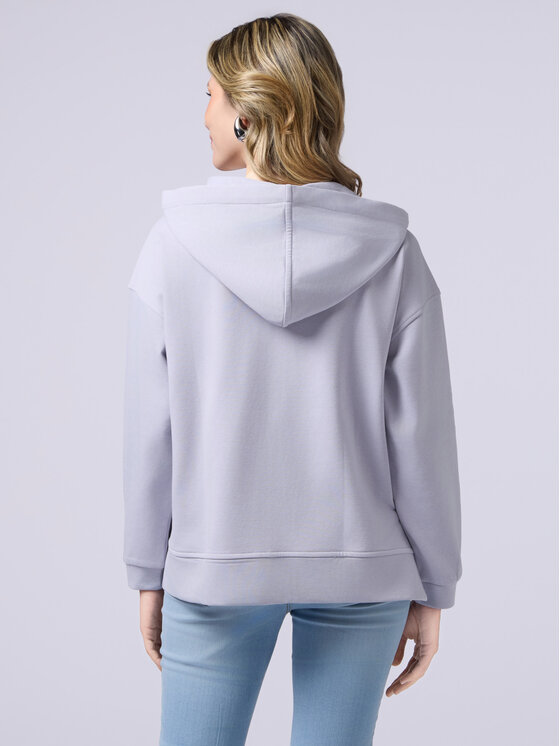 Oltre Oltre Felpa G863J104015N003 Grigio Regular Fit
