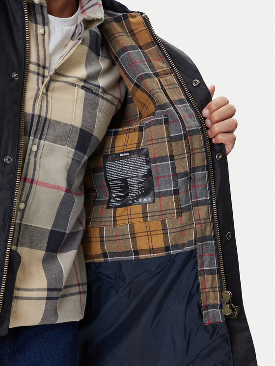 Barbour Barbour Prijelazna jakna Ashby MWX0339NY92 Tamnoplava Regular Fit