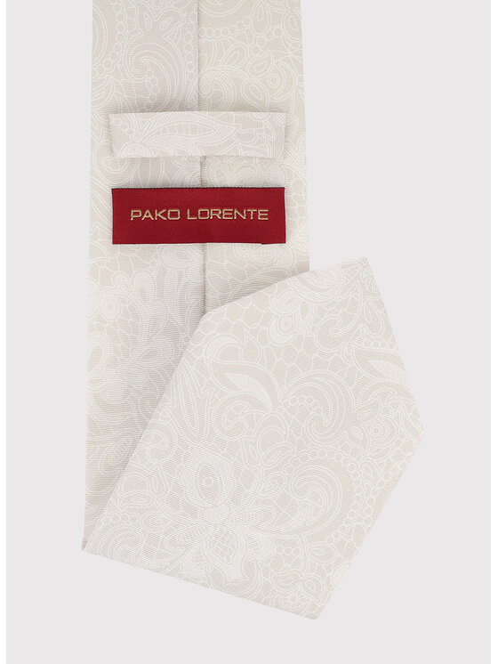 Pako Lorente Pako Lorente Krawat P26SP-KX-001 Beżowy