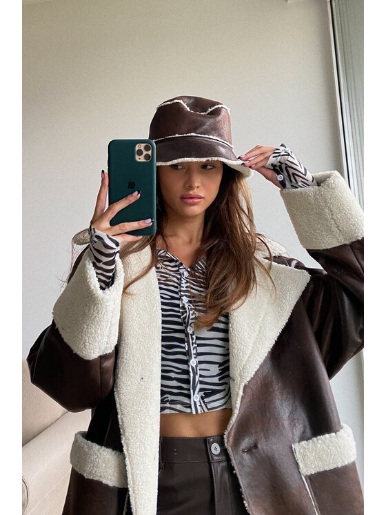 La Mania La Mania Cappello BUCKY 2 Marrone