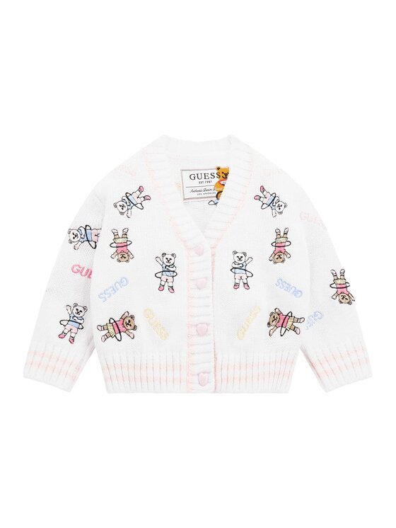 Guess Kids Guess Kids Τοπ 166253 Λευκό Classic Fit