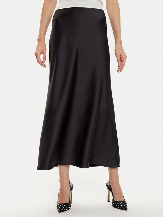 Imperial Imperial Φούστα maxi GHN4IBA Μαύρο Regular Fit