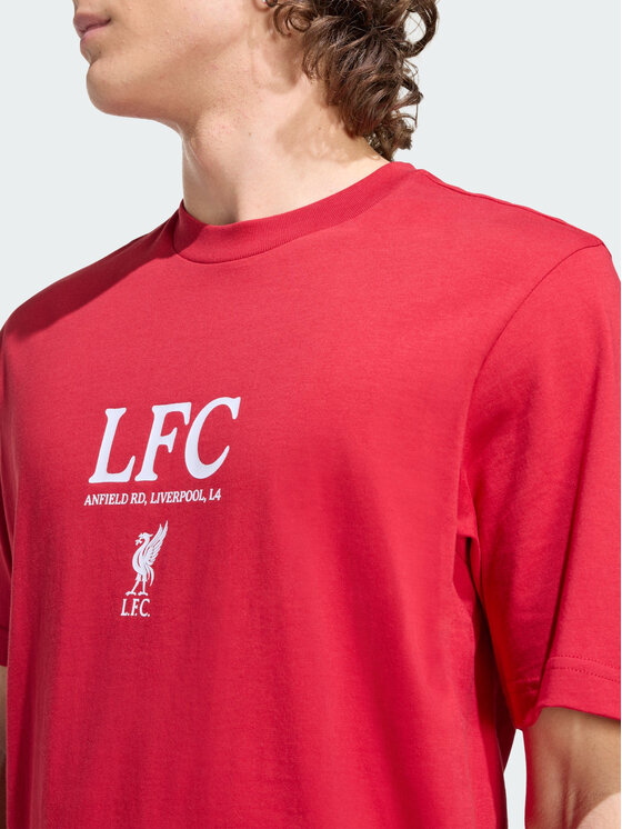 adidas adidas Koszulka techniczna Liverpool FC Czerwony Regular Fit