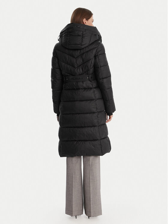Fracomina Fracomina Cappotto invernale FS25WC3001O42301 Nero Regular Fit