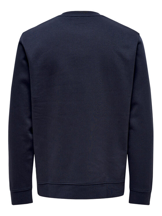 Only & Sons Only & Sons Sweatshirt 22027006 Dunkelblau Relaxed Fit