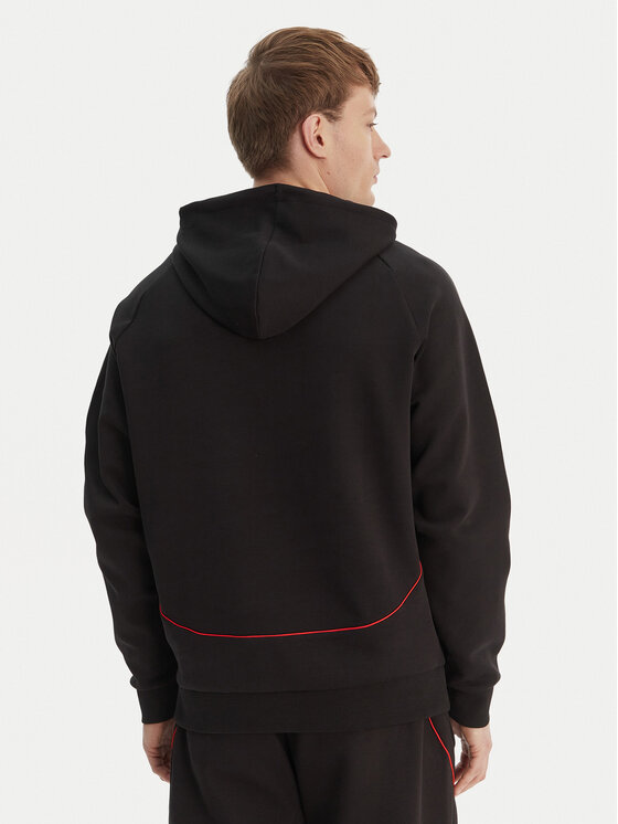 HUGO HUGO Mikina Dofrentis_RB 50559711 Černá Relaxed Fit