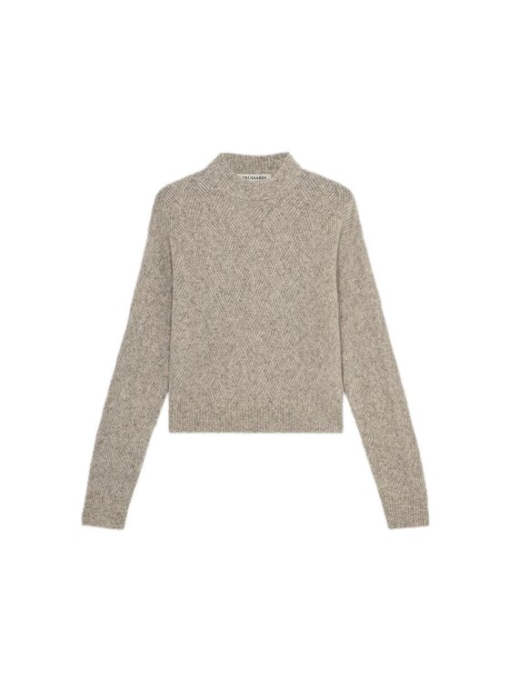 Trussardi Trussardi Cardigan M7476001137N003 Grigio Regular Fit