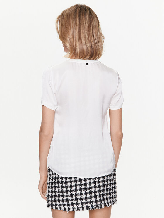 Liu Jo Liu Jo T-shirt WA3146 T3378 Bianco Regular Fit