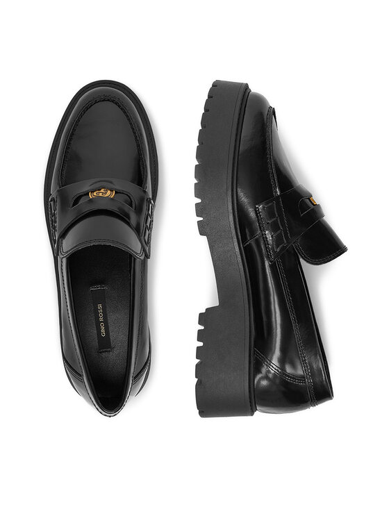 GINO ROSSI Gino Rossi Loafersy C-CARRIE1 Černá