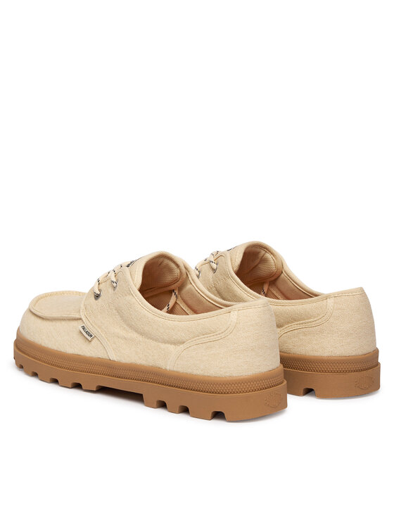 Palladium Palladium Polobotky Dunelitemoccush 04660-210-M Écru