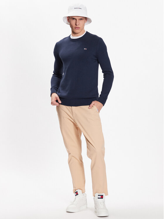 Tommy Jeans Tommy Jeans Светр Tjm Essential DM0DM11856 Cиній Regular Fit