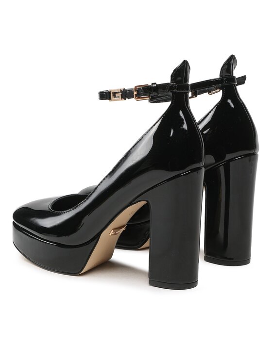 Guess Guess Обувки на ток Temis FL7TMS PAF08 Черен