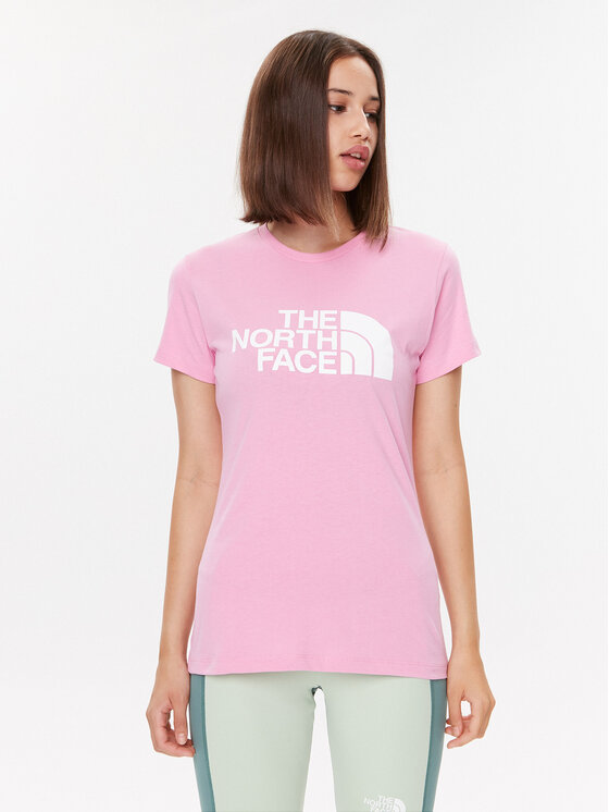 The North Face Majica W S/S Easy TeeNF0A4T1QI0W1 Roza Regular Fit