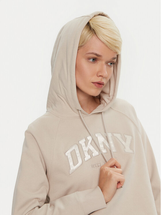 DKNY Sport DKNY Sport Felpa DP4T9811 Écru Regular Fit