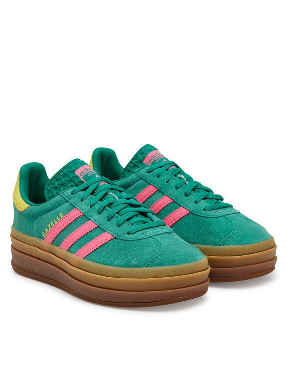 adidas adidas Sneakersy Gazelle Bold JH9668 Zielony