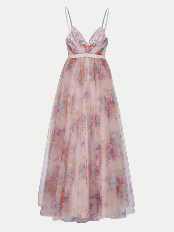 Hey Kyla Hey Kyla Večerna obleka 5AG045HK Roza Slim Fit