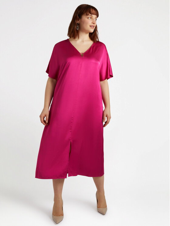 Fiorella Rubino Fiorella Rubino Sukienka koktajlowa 7003T001640N019 Różowy Regular Fit