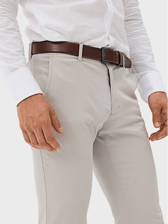 Evenemen Evenemen Chinosy Lukas Beżowy Slim Fit