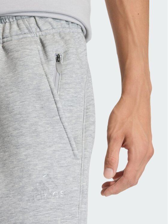 adidas adidas Szorty materiałowe 159228 Szary Regular Fit