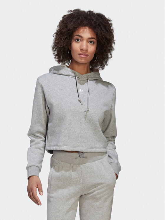 adidas Bluză adicolor Essentials HJ7851 Gri Loose Fit