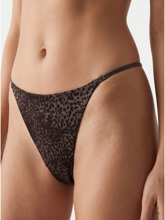 Calvin Klein Underwear Calvin Klein Underwear Klasické nohavičky LV00QF8657 Hnedá