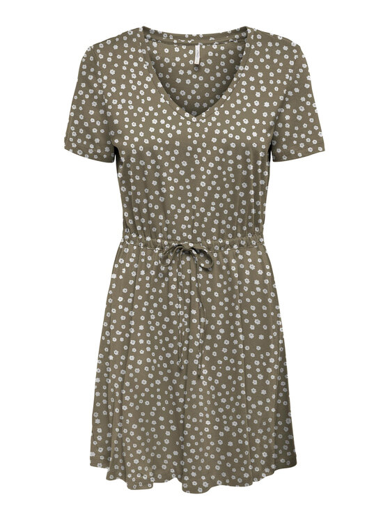 ONLY ONLY Kleid für den Alltag May 15286935 Grün Regular Fit